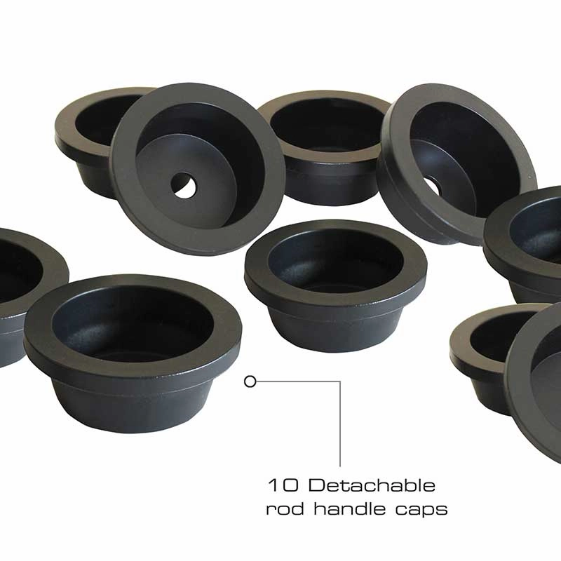 10 Rod - Wall or Ceiling Rod Rack