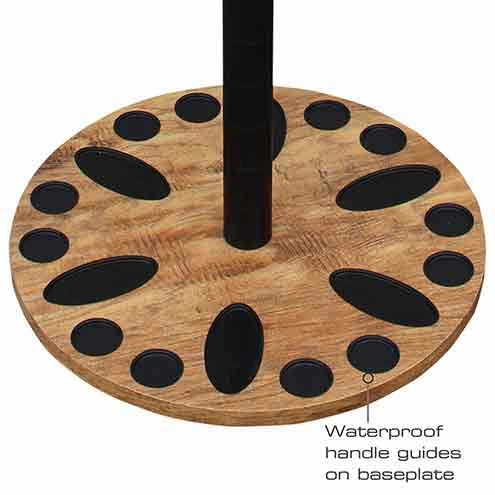 24 Rod - Round Rod Rack w/ Extension Post