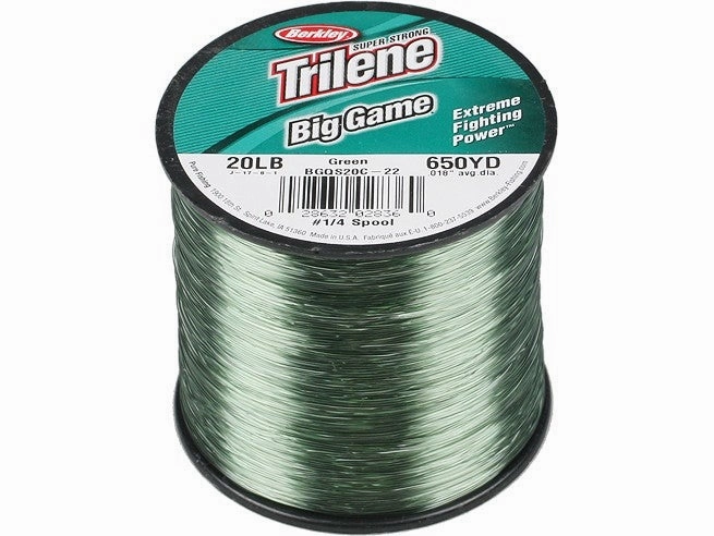 25 lb Trilene Big Game Monofilament Line Quarter Pound Spool - (595yd)