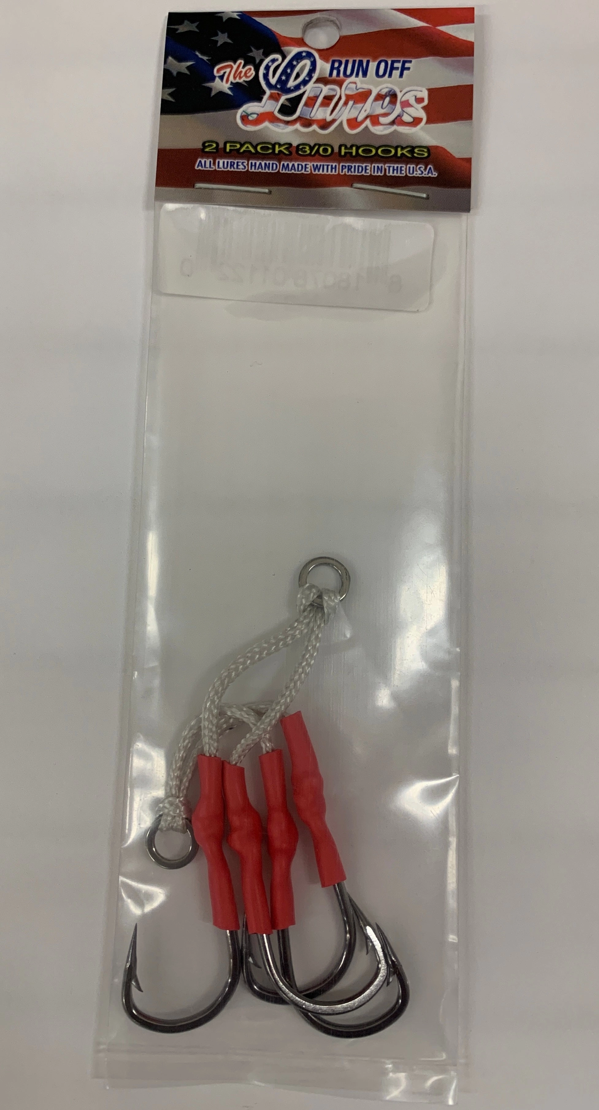 2 Pack 3/0 Double Assist Hooks