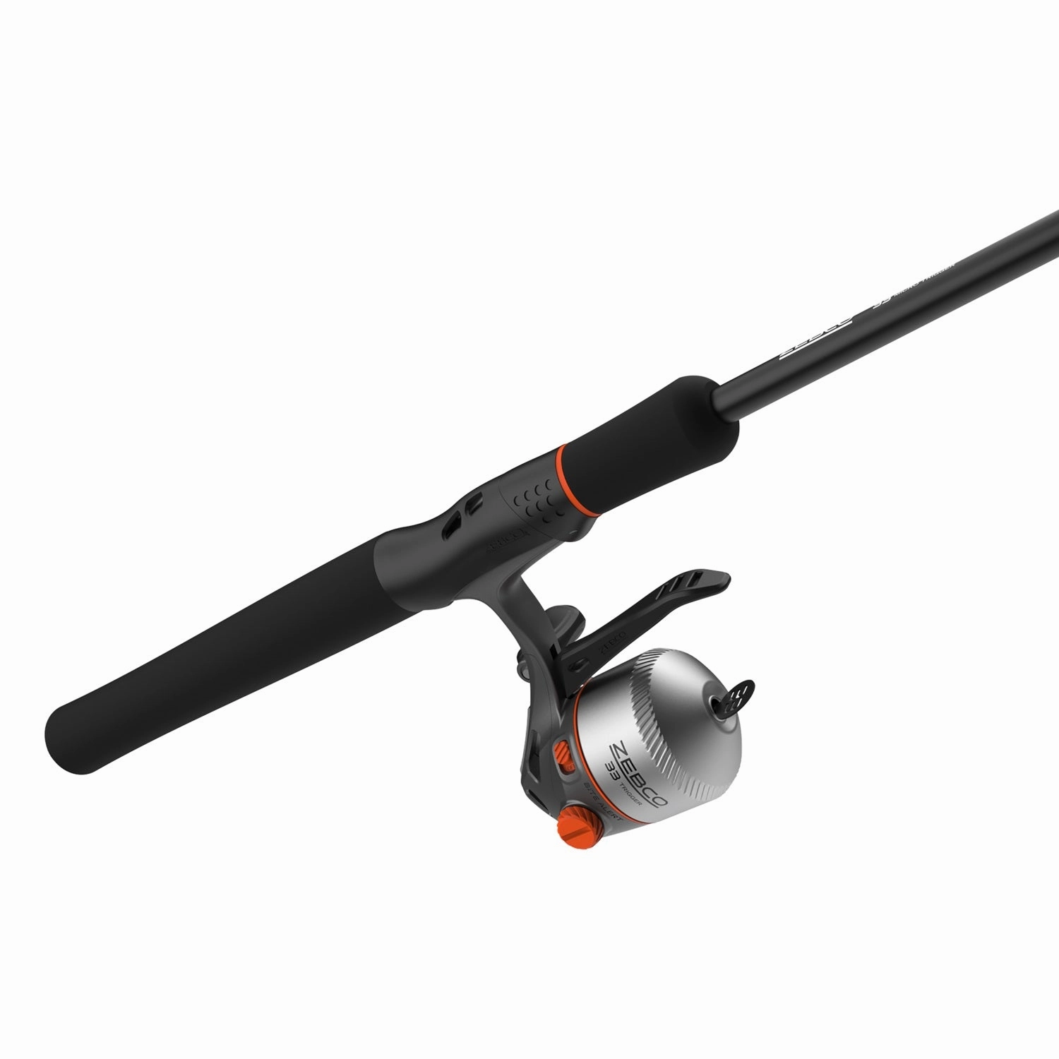 33 Micro Trigger 6'6" Ultra Light 2-Piece Telescopic Spincast Combo with Mr. Crappie Tackle