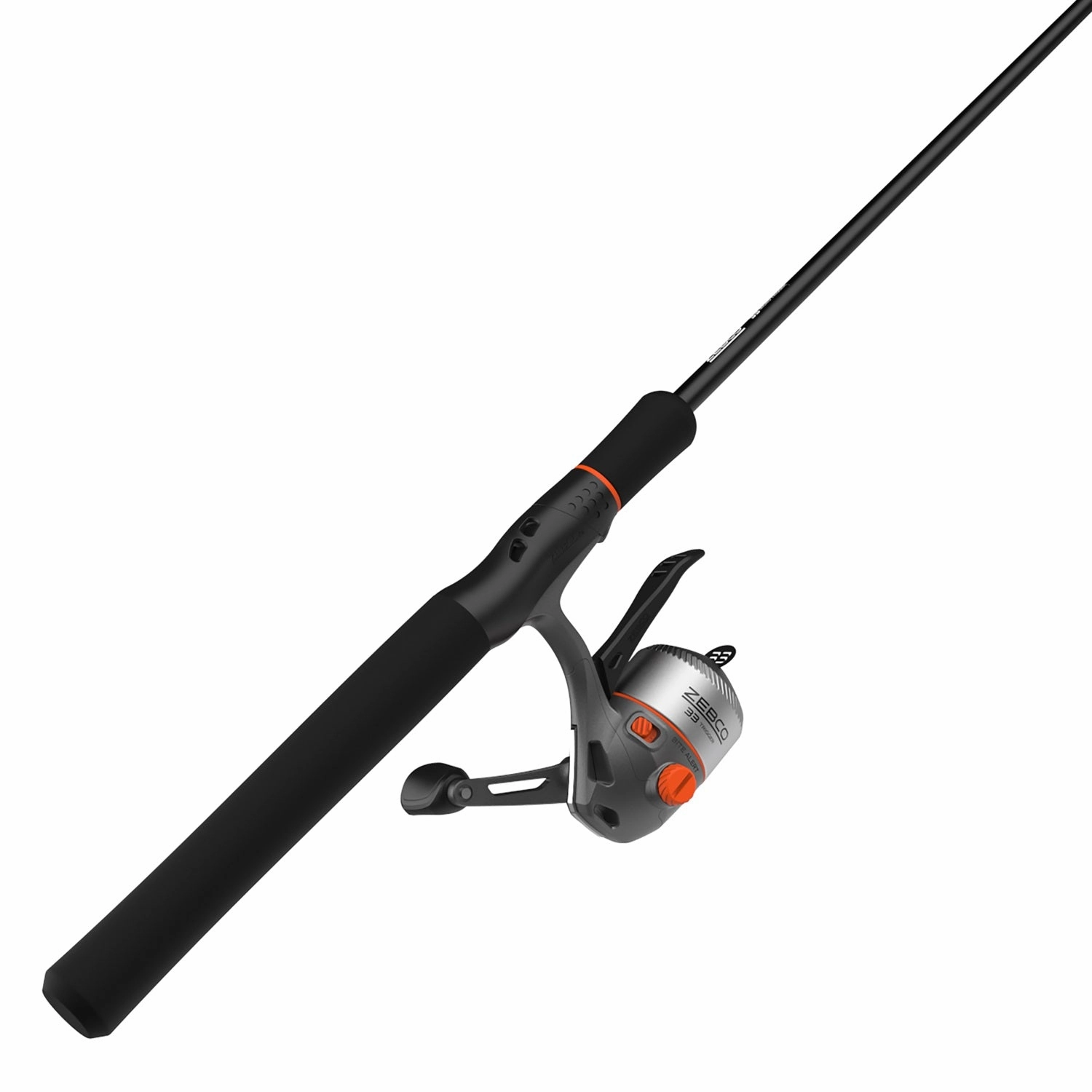 33 Micro Trigger 6'6" Ultra Light 2-Piece Telescopic Spincast Combo with Mr. Crappie Tackle
