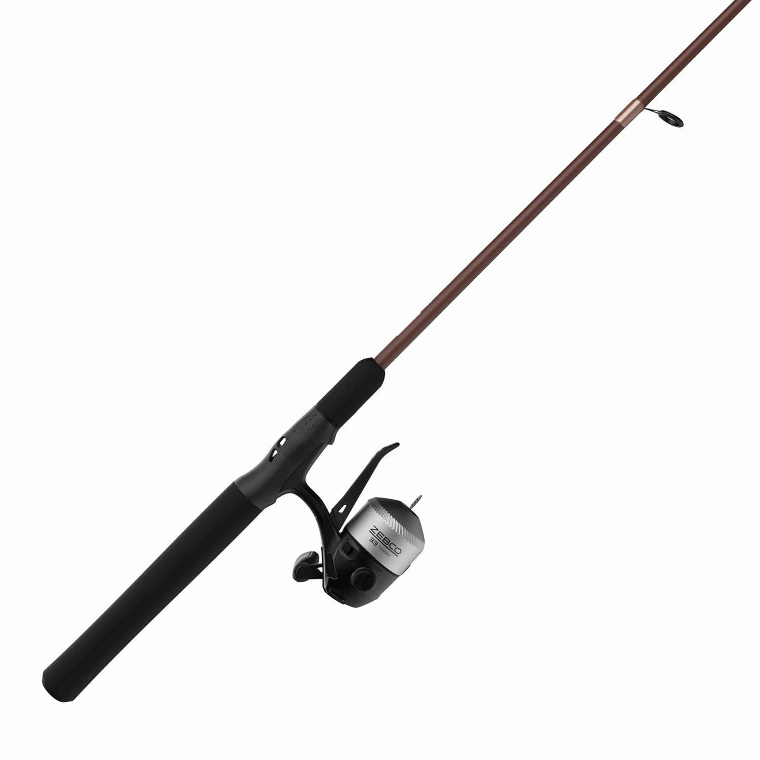 33 Micro Trigger 6'6" Ultra Light 2-Piece Telescopic Spincast Combo with Trout Magnet Tackle