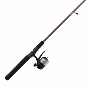 33 Micro Trigger 6'6" Ultra Light 2-Piece Telescopic Spincast Combo with Trout Magnet Tackle