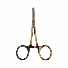5" Straight Tip River Camo Forceps