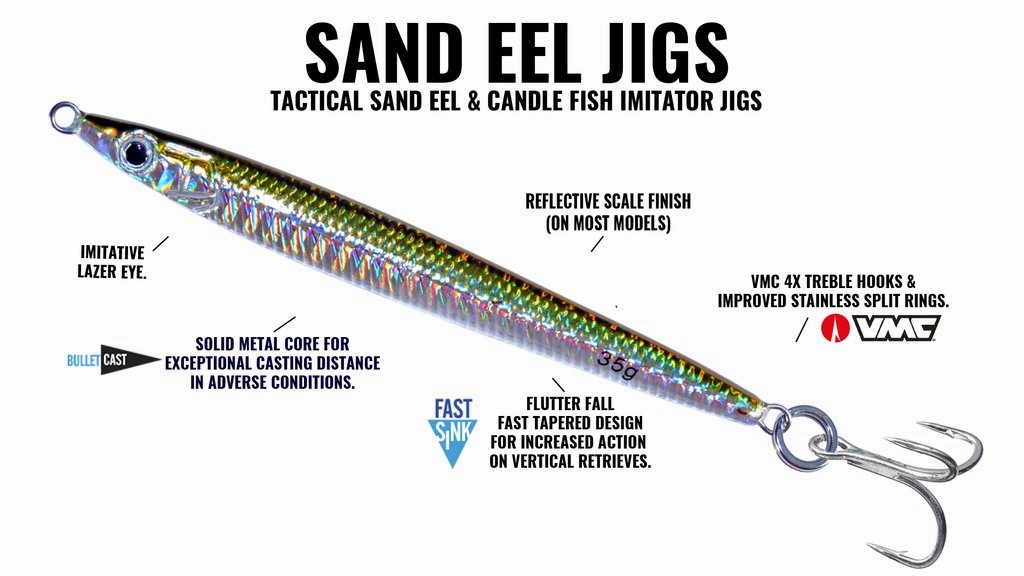 5in Sand Eel Jig Assist Hook - (3.5 oz)