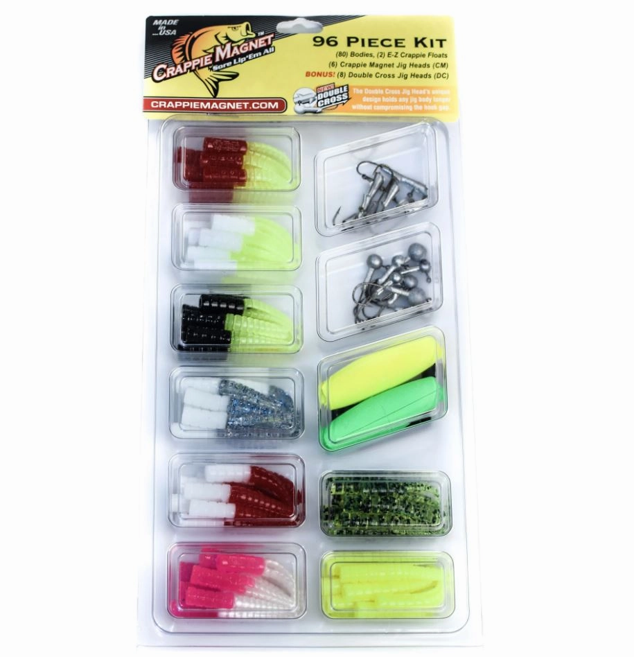 96- Piece Crappie Magnet Kit