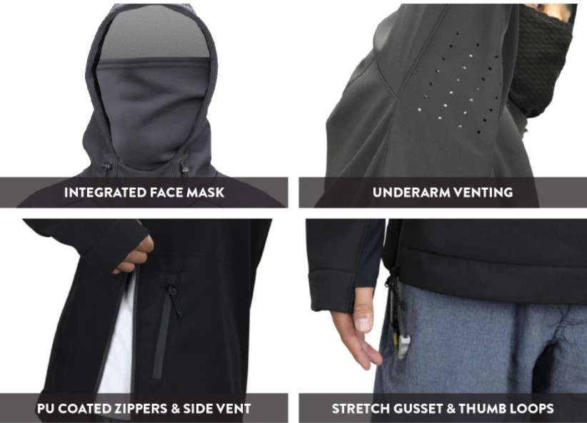 AFTCO Reaper Windproof 3L Pullover