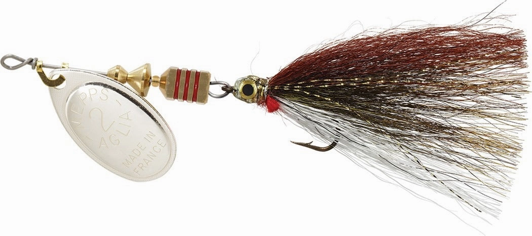 Aglia Streamer Single Hook Spinner - #2 (1/6 oz.)