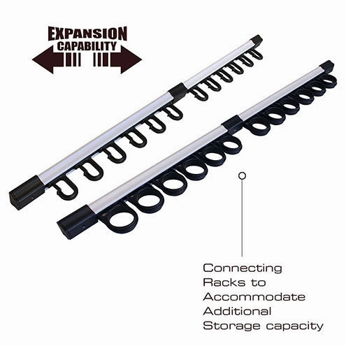 ALL WEATHER 6 ROD WALL OR CEILING ROD RACK