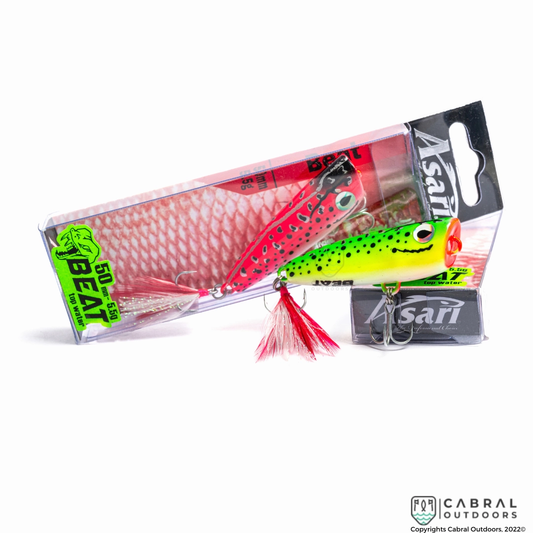 Asari Beat Popper Topwater | 50mm | 5.5g