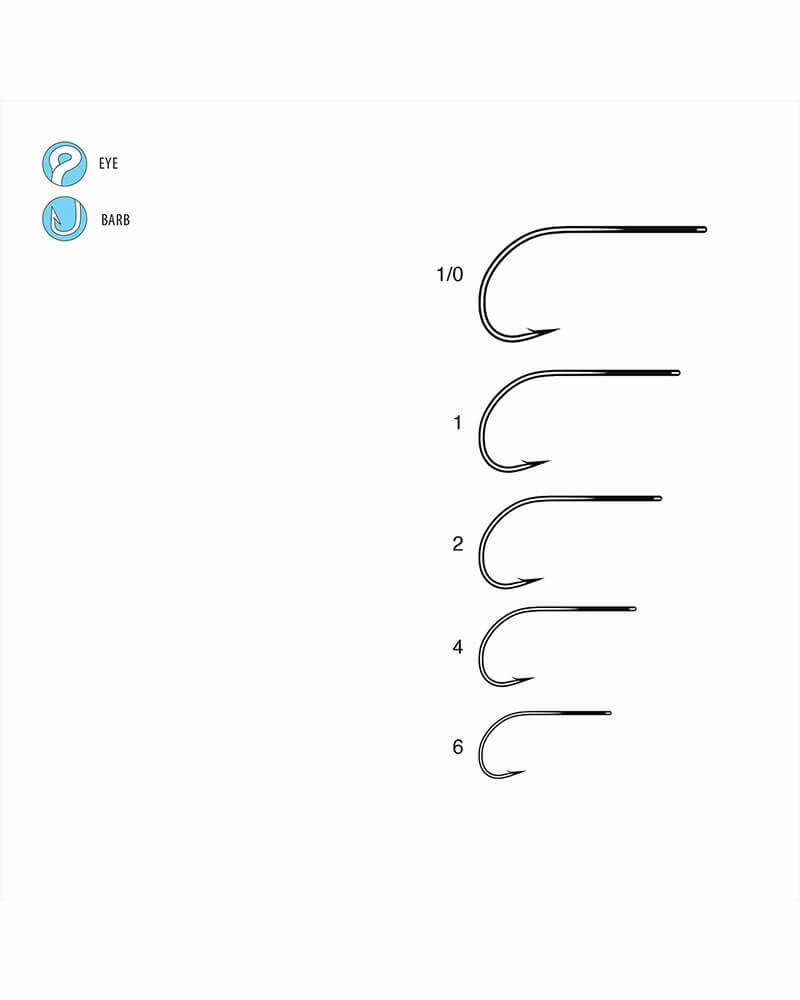B10S Stinger 1X Strong Forged - 25pk - Size 1/0