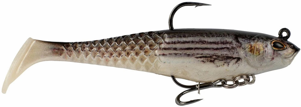 Berkley PowerBait Saltwater CullShad Pre-Rigged Soft Body Swimbait - 4 Inch