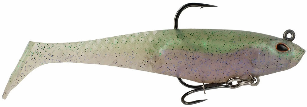 Berkley PowerBait Saltwater CullShad Pre-Rigged Soft Body Swimbait - 4 Inch