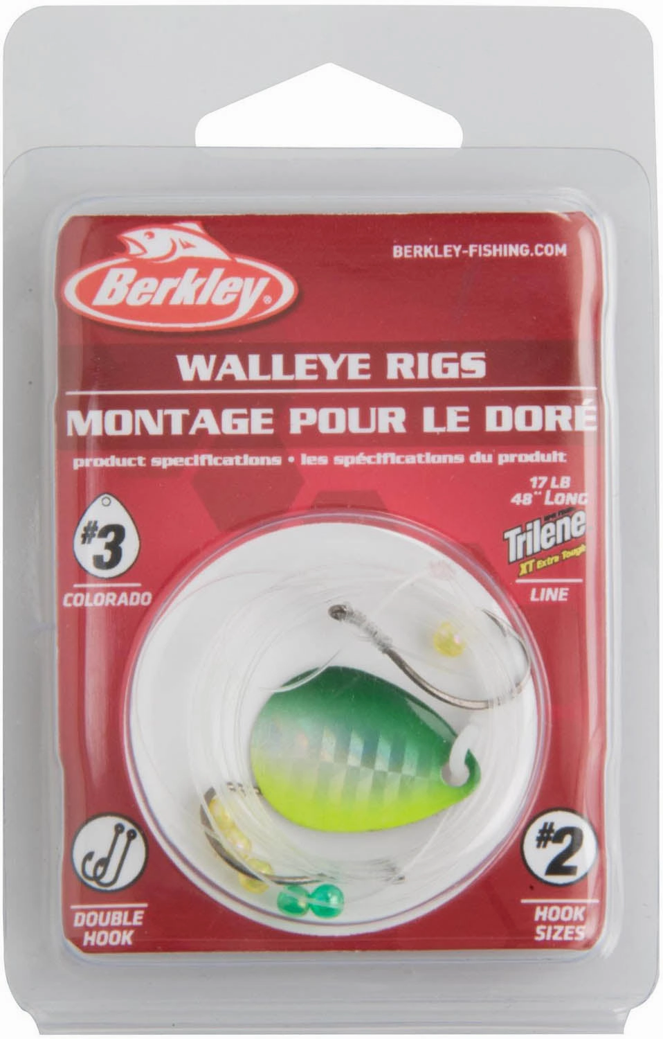 Berkley Walleye Rig Colorado Blade