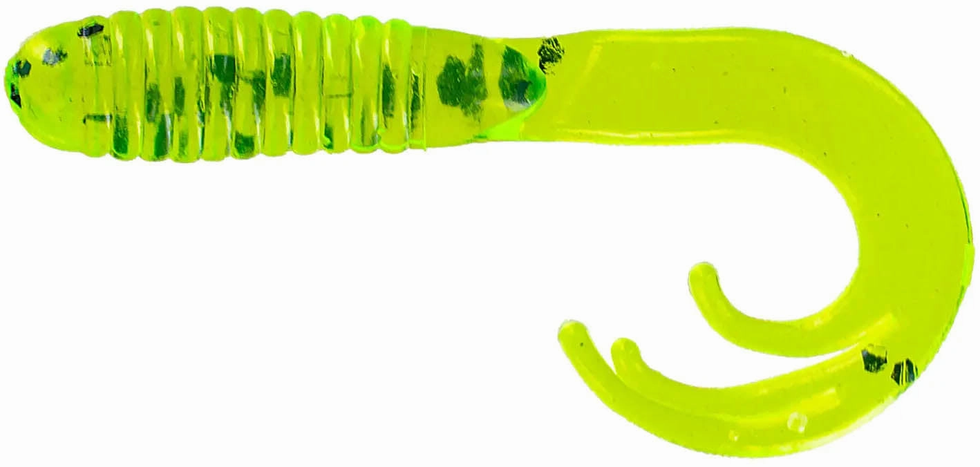 Big Bite Baits 2 inch Triple Tip Grub 10 pack