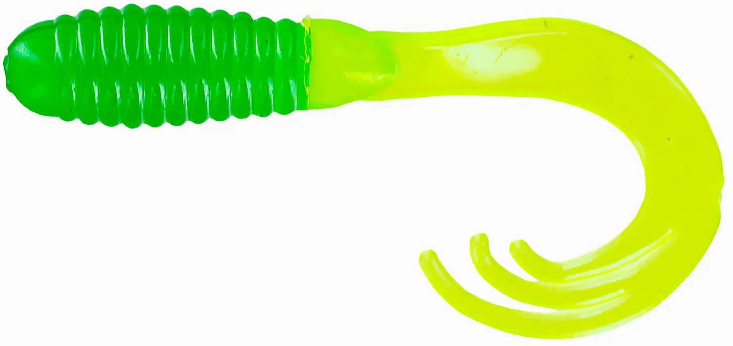 Big Bite Baits 2 inch Triple Tip Grub 10 pack
