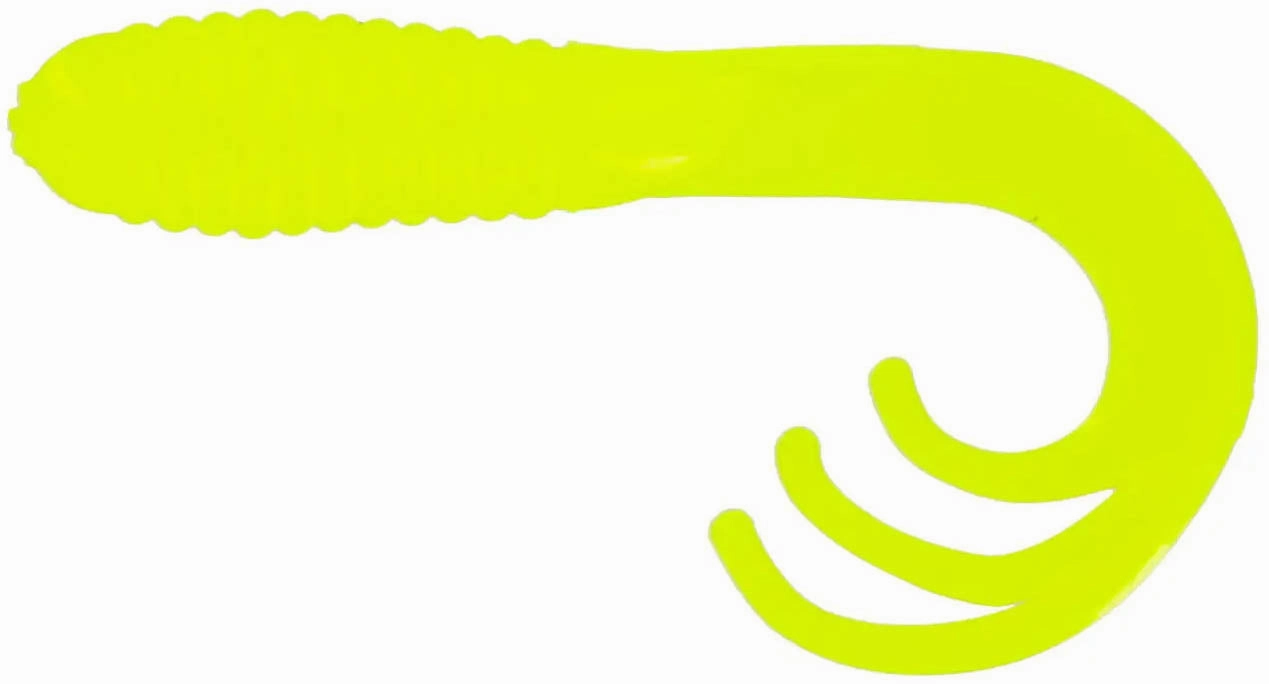 Big Bite Baits 2 inch Triple Tip Grub 10 pack