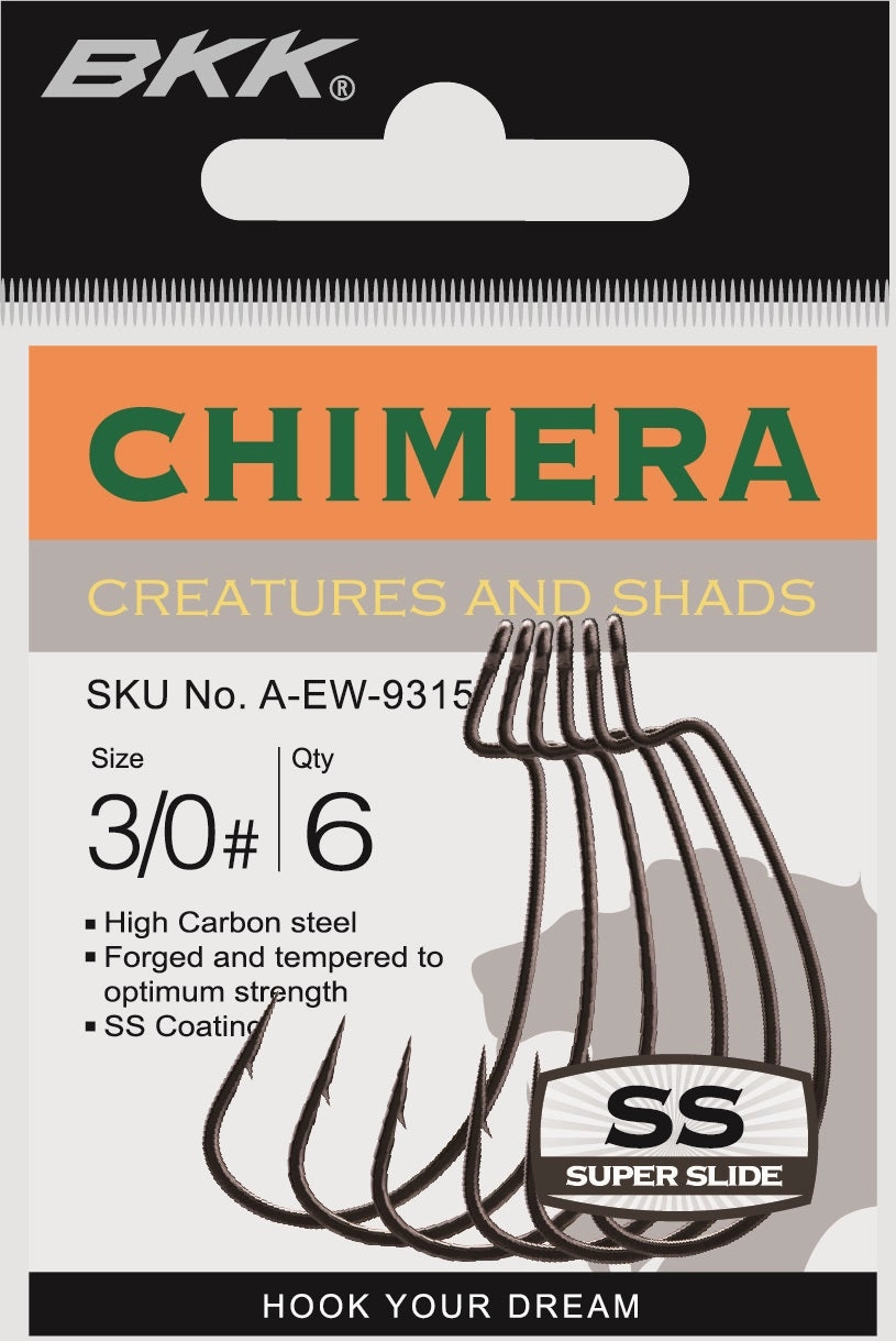 BKK Chimera Texas Rig Creature Bait Hook