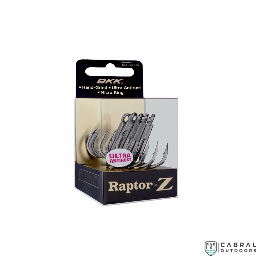 BKK Raptor-Z Treble Hooks | Size: 8-2/0