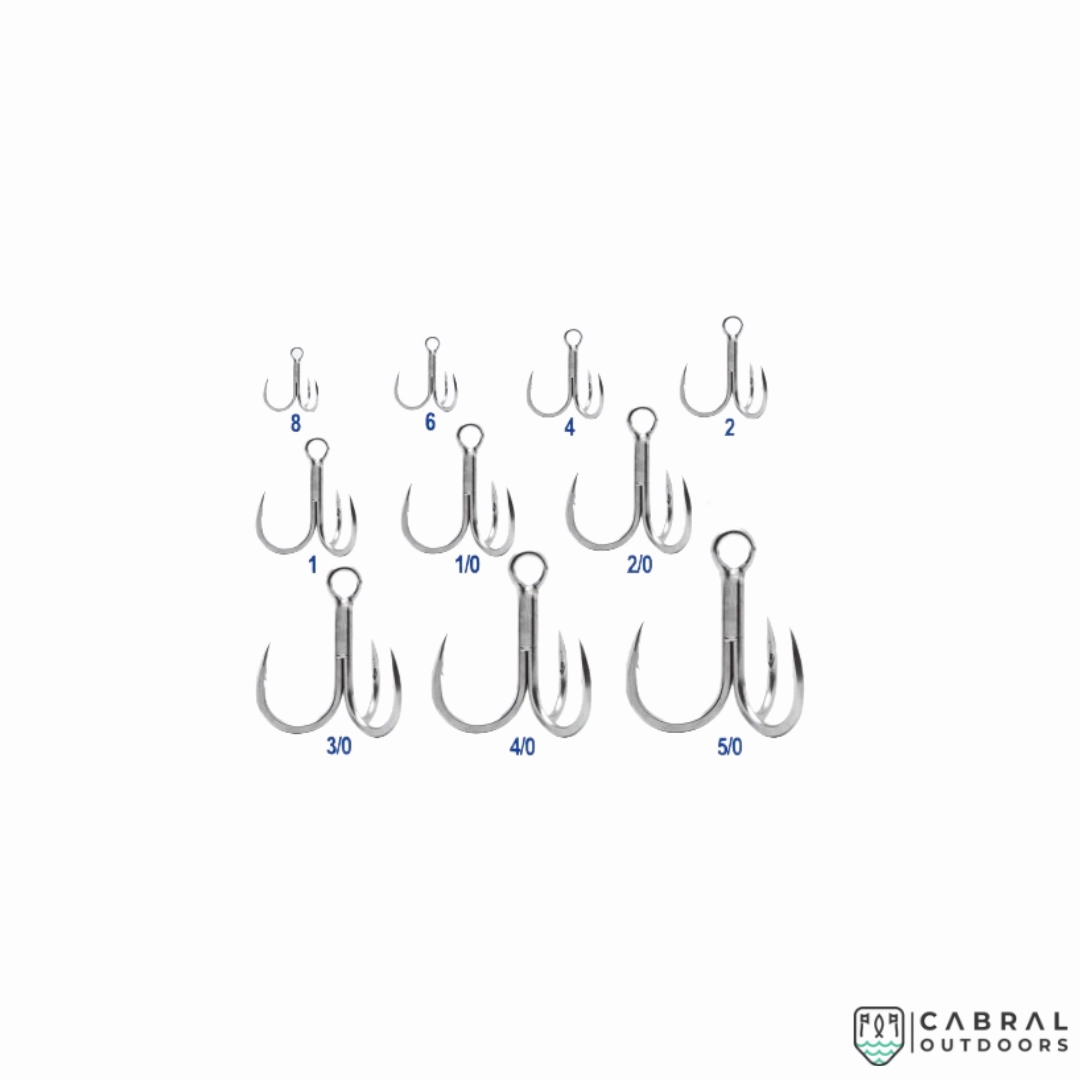 BKK Raptor-Z Treble Hooks | Size: 8-2/0