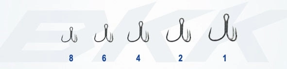 BKK Spear EWG-71 SS Treble Hook