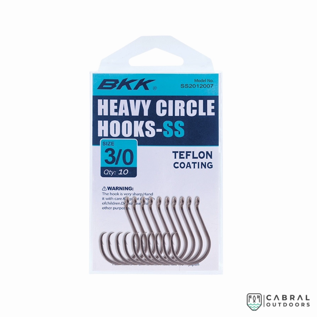 BKK SS Heavy Circle Hooks | Size: 2-5/0