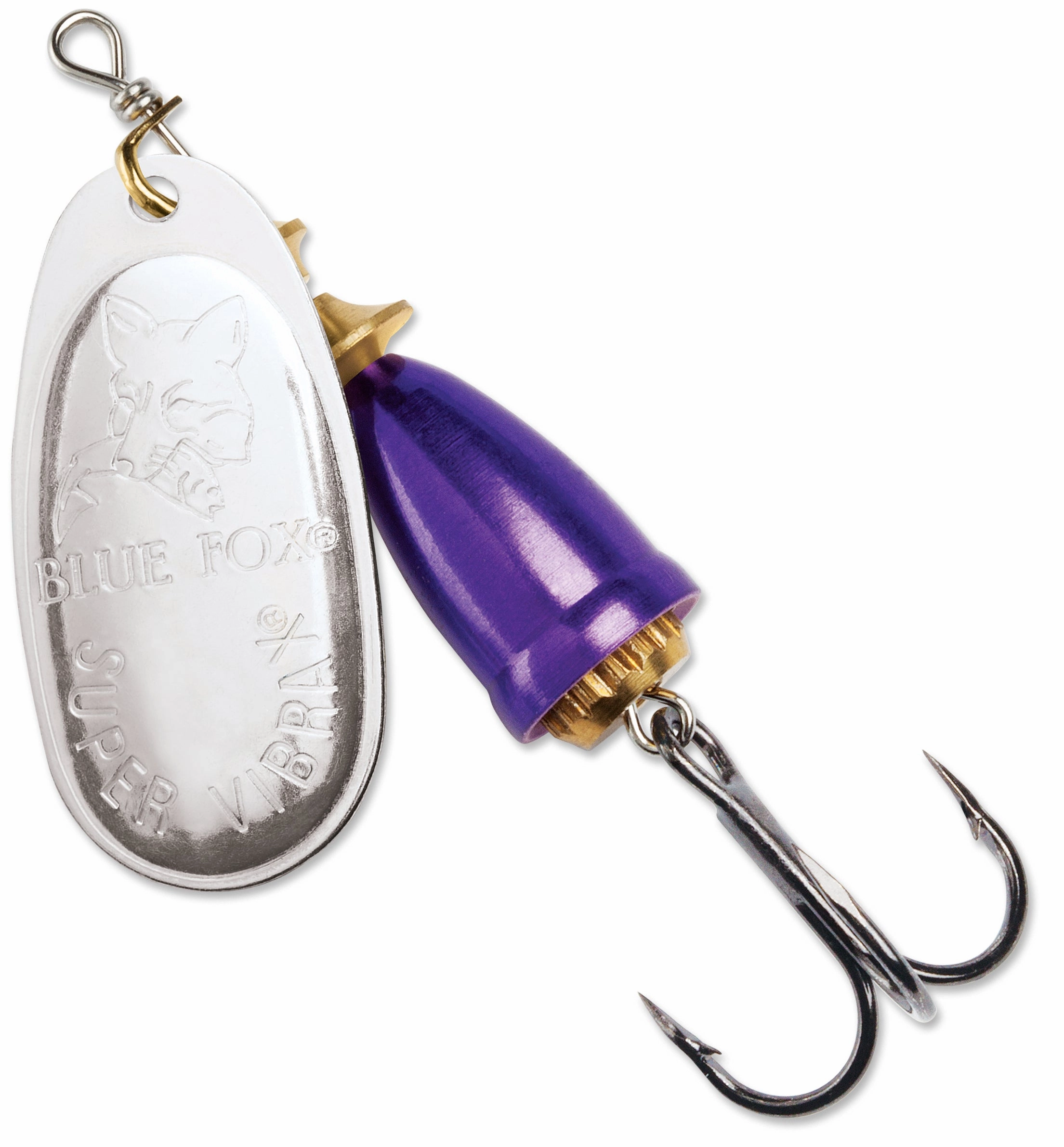 Blue Fox Classic Vibrax Plated Series Inline Spinner