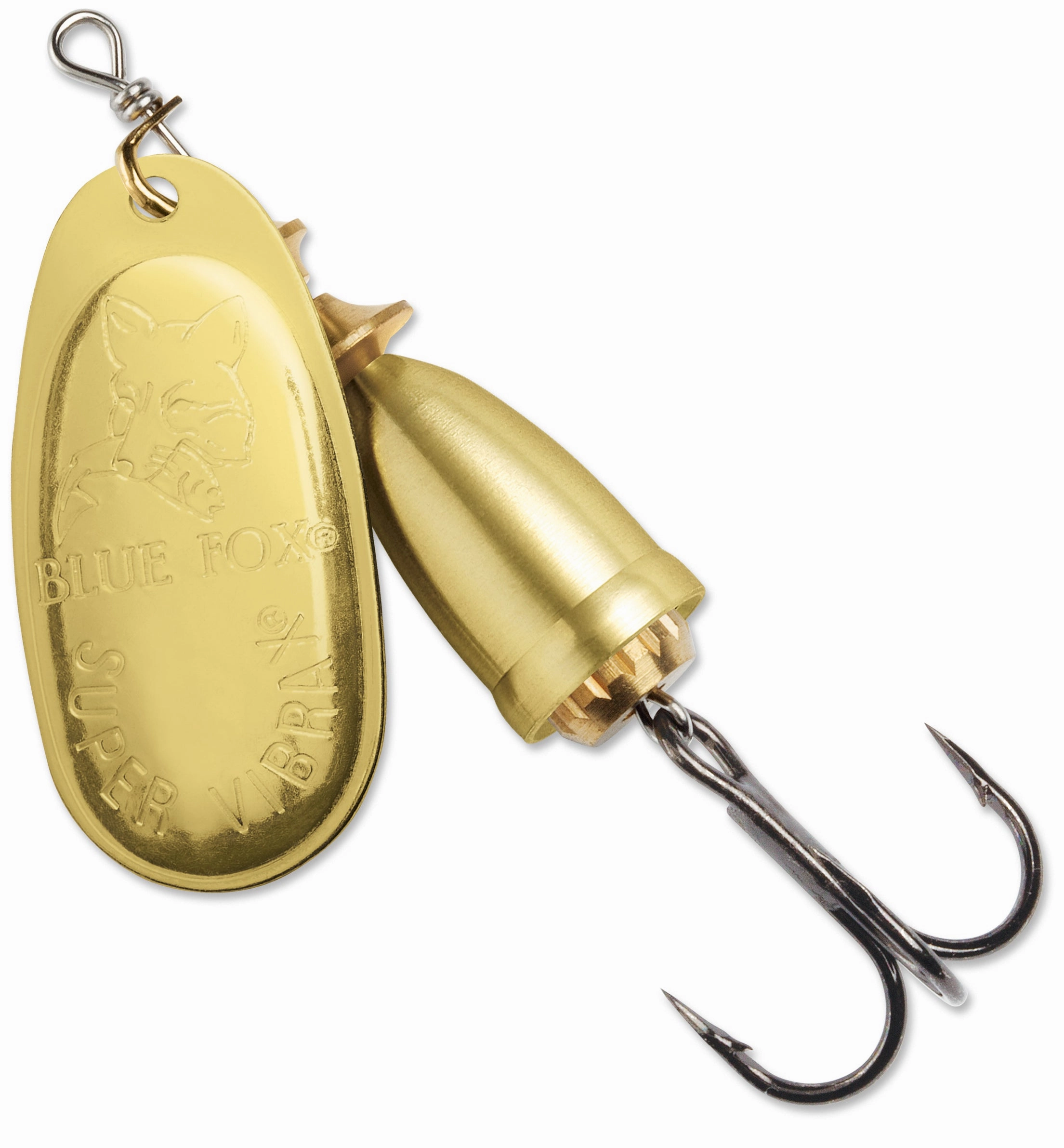 Blue Fox Classic Vibrax Plated Series Inline Spinner