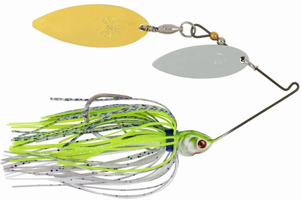 Booyah Covert Finesse Series Double Willow Spinnerbait - 3/8 oz