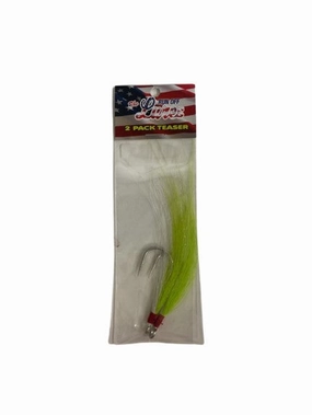 Bucktail 2 Pack Teaser Hooks