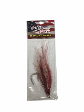 Bucktail 2 Pack Teaser Hooks