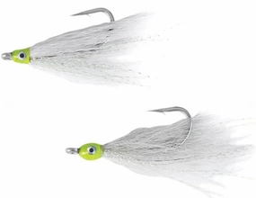 Bucktail Teaser Hooks- 2/0