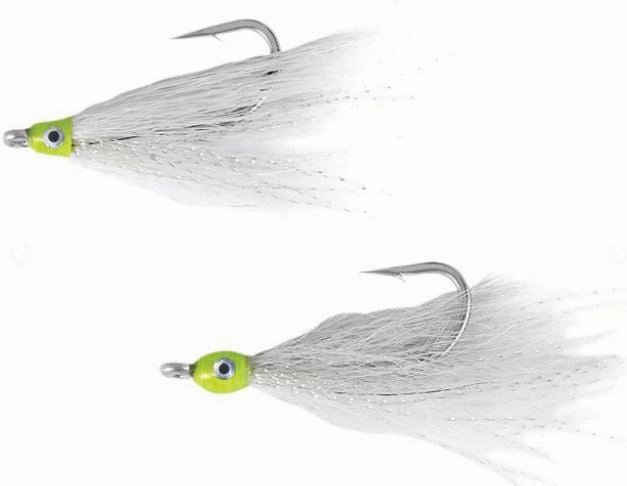 Bucktail Teaser Hooks- 2/0