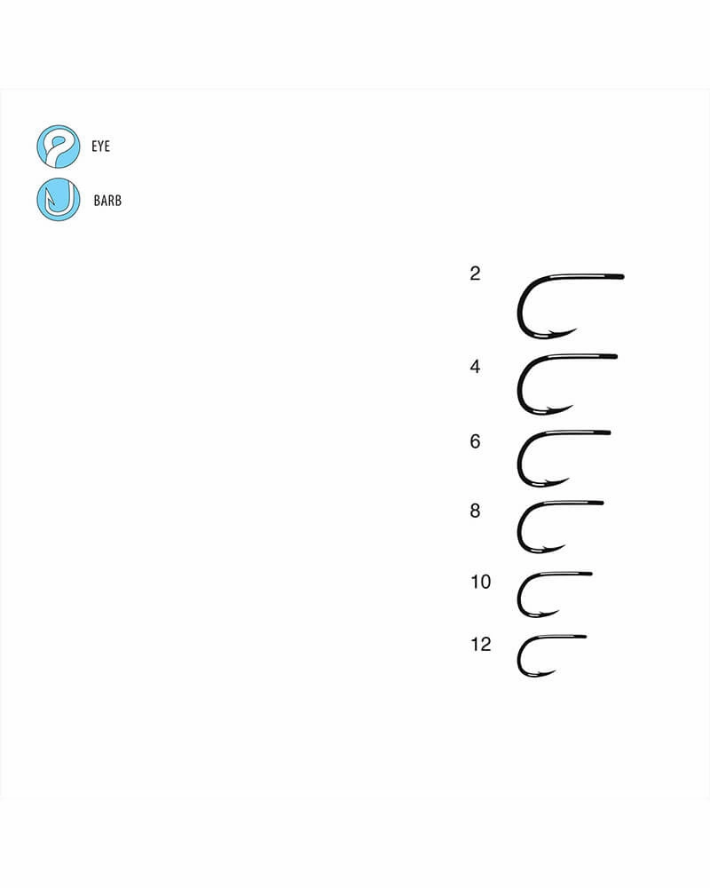 C14S Glo Bug Hook - 25pk - 2X Heavy Forged