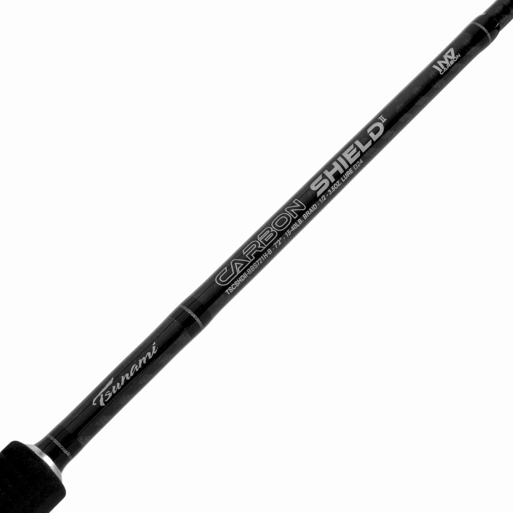 Carbon Shield II 7'7" H Big Bait Spinning Rod (TSCSHDII-BBS771H-B)