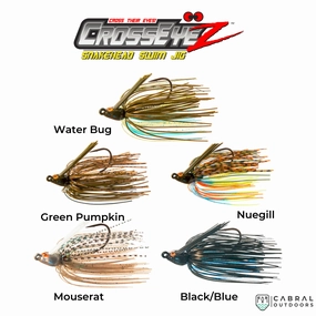 CrossEyeZ Snakehead Swim Jig | 3/8 OZ | 1 pc/pkt