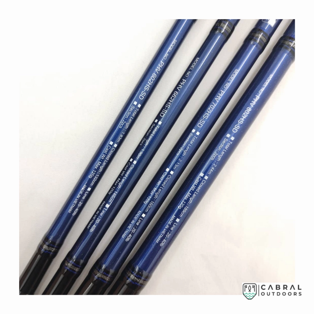 Daiwa Phantom Versatile 7ft-8ft Spinning Rod