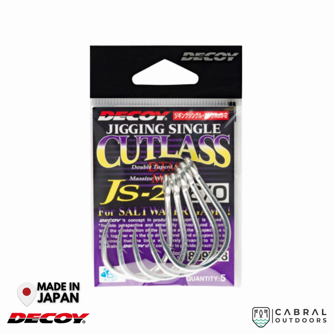 Decoy JS-2 Jigging Single Cutlass | #1-#10/0