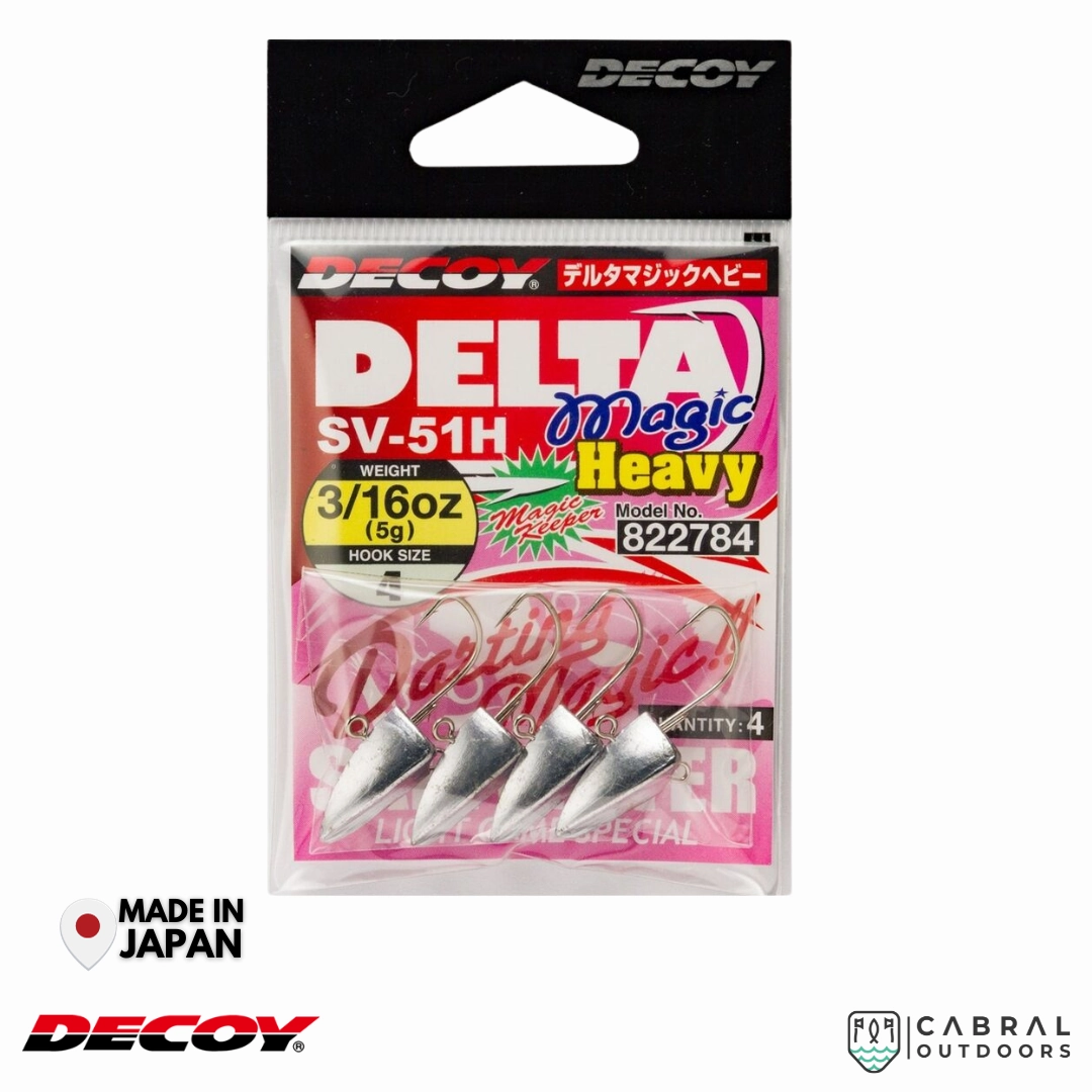 Decoy SV-51H Delta Magic Heavy | #3-#6 | 3.5g-7g