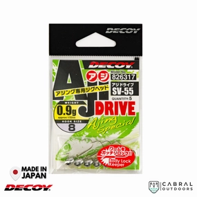 Decoy SV-55 Aji Drive Jighead  | #8 | 1.8g