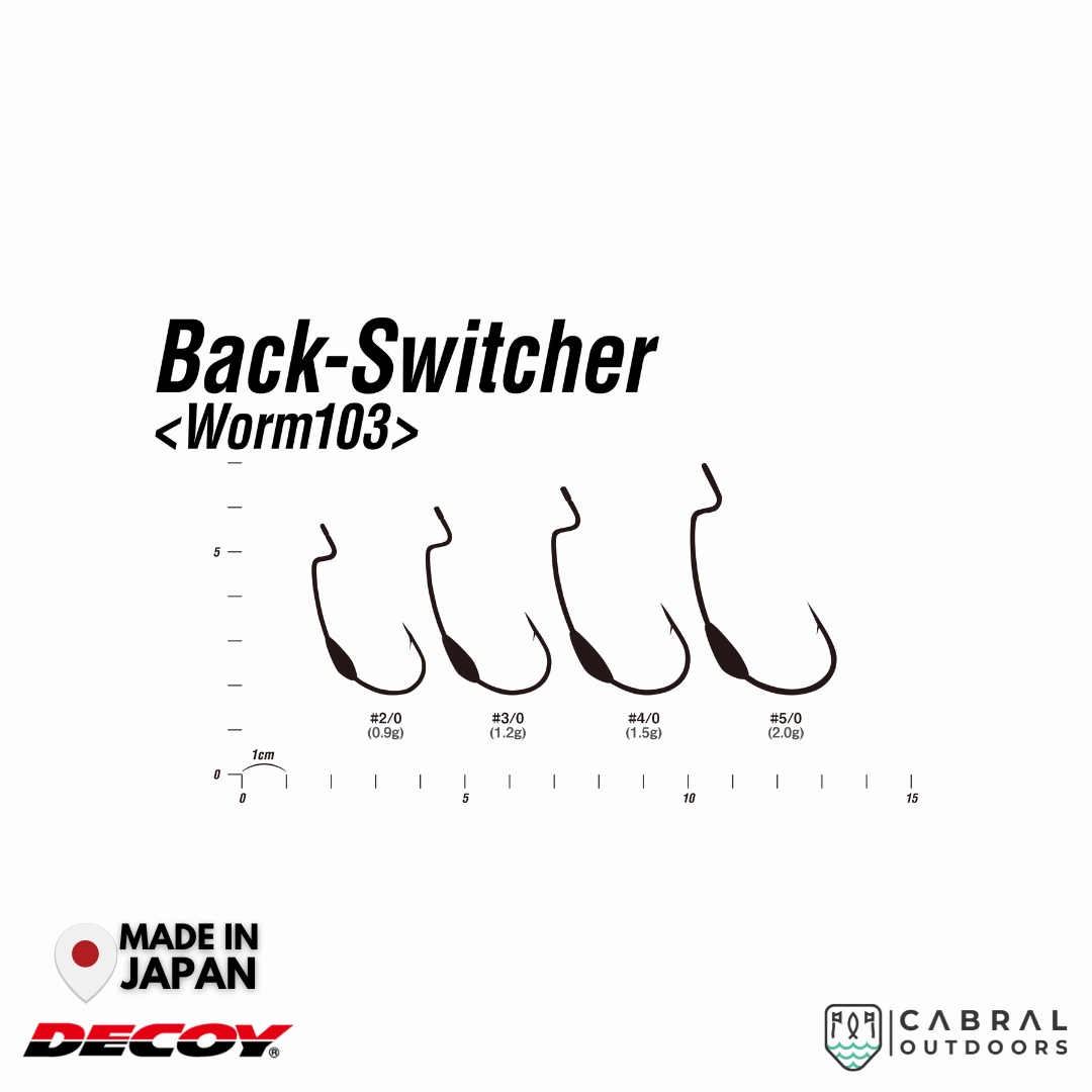 Decoy Worm-103 Back Switcher Hook | #2/0-#5/0
