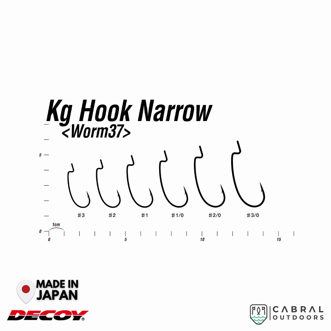 Decoy Worm-37 KG Hook Narrow | #1-#3/0