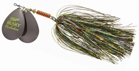 Double Blade Musky Flashabou Spinner - (1-1/2 oz.)