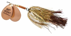 Double Blade Musky Flashabou Spinner - (1-1/2 oz.)
