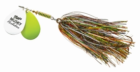 Double Blade Musky Flashabou Spinner - (1-1/2 oz.)