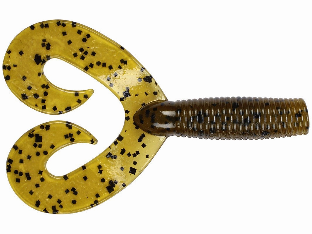 Dry Creek Twin Tail Money Grubber 4 inch Curltail Soft Plastic Grub 20 pack