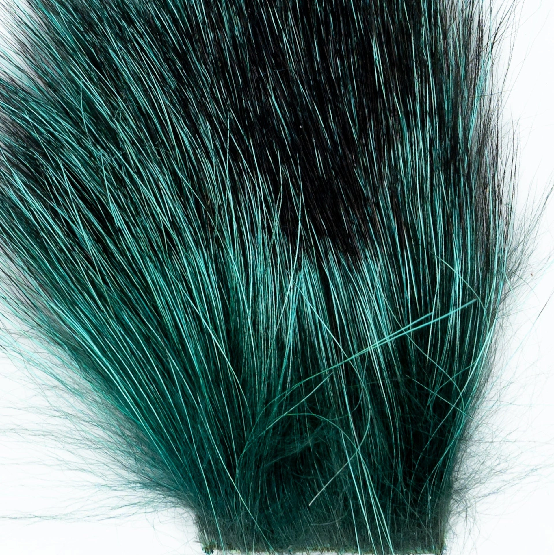 Dyed Silver Fox Hair