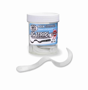 Eel Tail Jig Strips - 3.5" (10 Count)