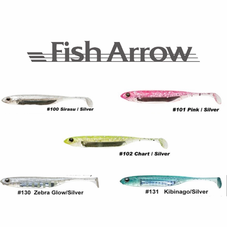 Fish Arrow Flash-J Shad 4"sw | 4g | 5/pck